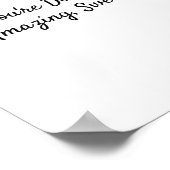 Je doet het geweldig, Sweetie. Poster (Hoek)