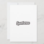 Je doet het geweldig (voor nu...) Grappige katteng Kaart (Achterkant)