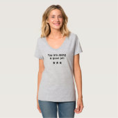 Je doet het goed t-shirt (Voorkant volledig)
