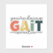 Je doet het liefje. sticker (Vel)