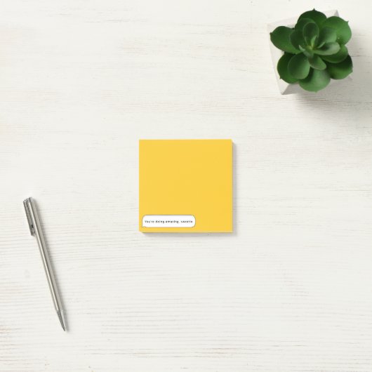 "Je doet het verbazingwekkend" sassy Sticky Notes (Kantoor)