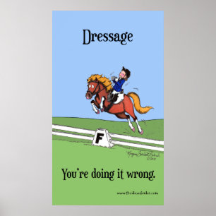 Je doet het verkeerde Poster