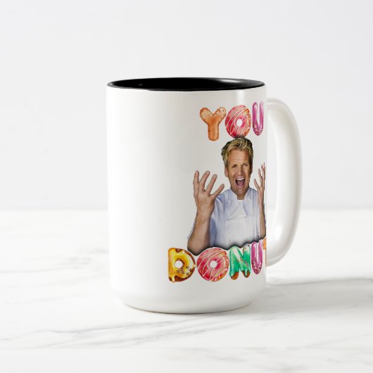 Je donut koffie mok (Voorkant rechts)