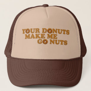 Je donuts maken me tot nors trucker pet