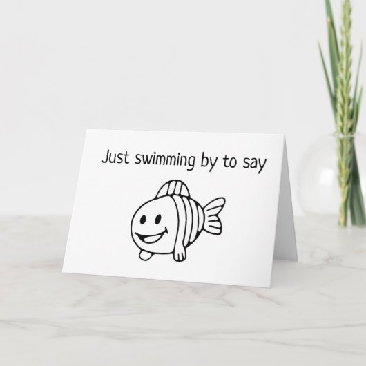 **JE DRAAGT 9** LEUK! BIRTHDAY-KAART KAART (Voorkant)