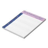 Je draagt het paspoort naar je eigen geluk notitieblok (Linkerzijde)