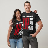 Je draait me om de rode witte liefdesbrief t-shirt (Unisex)