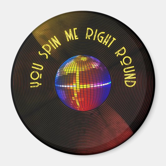 Je draait me om. magneet (Voorkant)