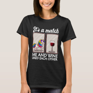 Je Drink graag rode wijn en wijn houdt meer van je T-shirt