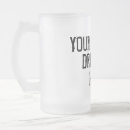 JE DRINK HIER MATGLAS BIERPUL