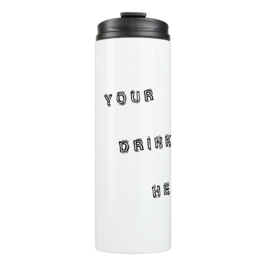 JE DRINK HIER THERMOSBEKER (Voorkant)