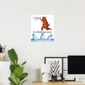 Je Drink meer Poster (Thuiskantoor)