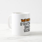 Je Drink ook...leraar Frans Koffiemok (Voorkant links)