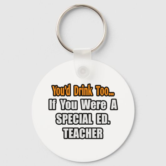 Je Drink ook... speciale Ed. leraar Sleutelhanger (Voorkant)