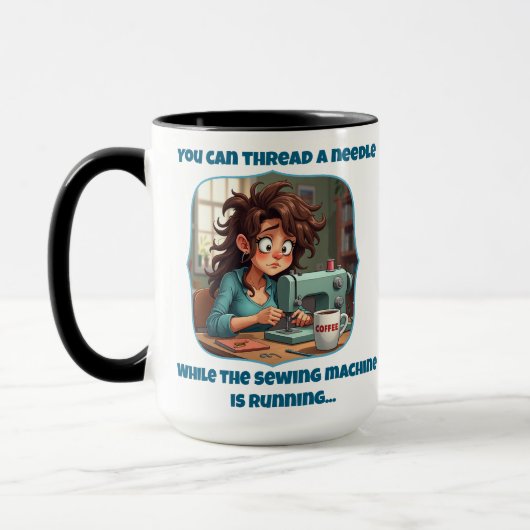 Je Drink te veel koffie als.. Mok (Links)