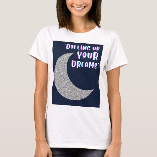 JE DROMEN OPSCHEPPEN T-SHIRT (Voorkant)