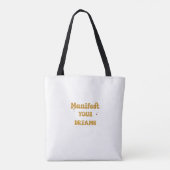 JE DROMEN TOTE BAG (Achterkant)