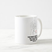 Je droomde bijna op de dag koffiemok (Voorkant rechts)