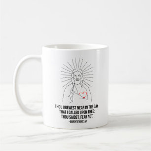 Je droomde bijna op de dag koffiemok