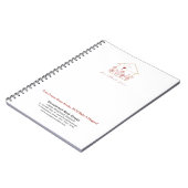 Je droomhuis wacht op je | makelaar in budgetmarke notitieboek (Linkerzijde)