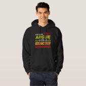 Je durft te discussiëren met een software engineer hoodie (Voorkant volledig)