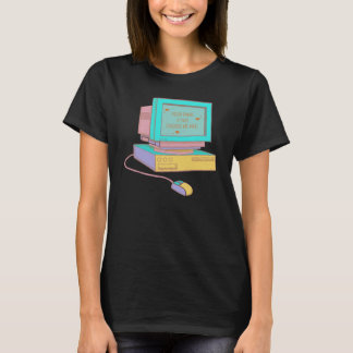 Je e-mail komt niet goed bij me over Funny Retro T-shirt
