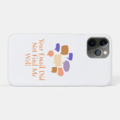 Je e-mail trof me niet goed Case-Mate iPhone case (Achterkant (horizontaal))