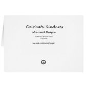 Je een boeket van geluk sturen (Achterkant Horizontaal)