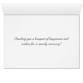 Je een boeket van geluk sturen (Binenzijde Horizontaal (Onderkant))