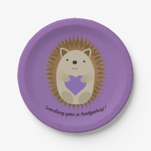 Je een Hedgehug Hégel sturen Papieren Bordje