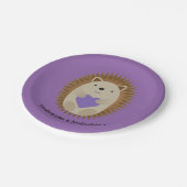 Je een Hedgehug Hégel sturen Papieren Bordje (Gekanteld)