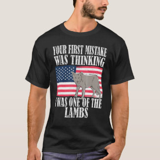 Je eerste fout was denken dat ik een van de l t-shirt