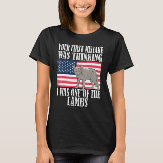 Je eerste fout was denken dat ik een van de l t-shirt