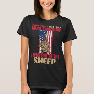 Je eerste fout was denken dat ik een van de S T-shirt
