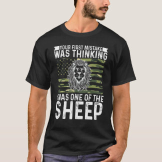Je eerste fout was denken dat ik een van de S T-shirt