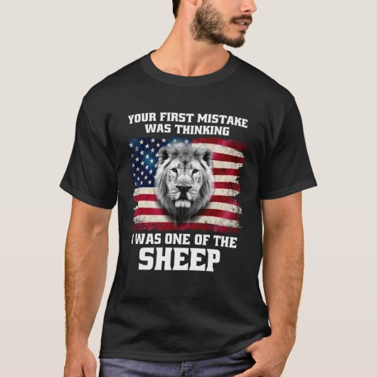 Je eerste fout was denken dat ik een van de S was T-shirt (Voorkant)