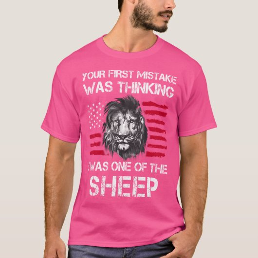 Je eerste fout was te denken dat ik een van de S T-shirt (Voorkant)