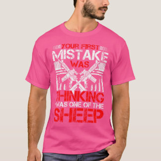 Je eerste fout was te denken dat ik een van de S T-shirt