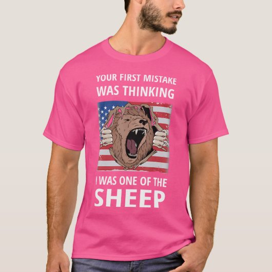 Je eerste fout was te denken dat ik een van de S T-shirt (Voorkant)