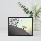 Je eerste klaslokaal heb ik hier. briefkaart (Staand voorkant)