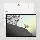 Je eerste klaslokaal heb ik hier. briefkaart (Voorkant / Achterkant)