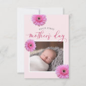 Je eerste Moederdag-fotoplatte kaart (Voorkant)