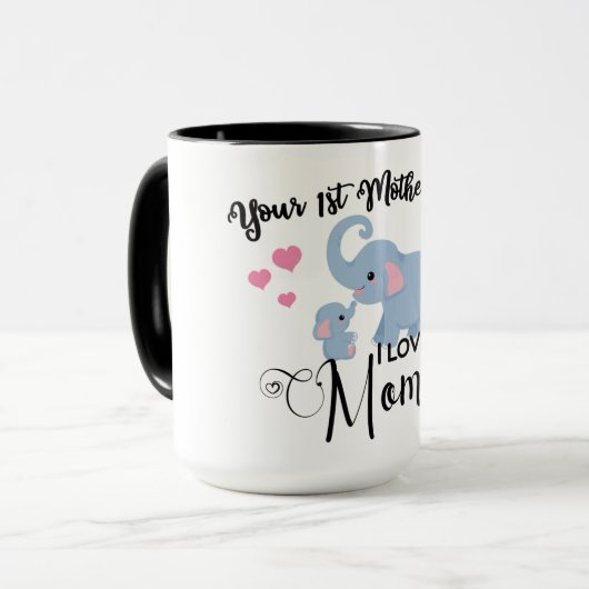 Je eerste Moederdag Mok (Voorkant links)