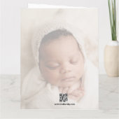 Je eerste Moederdag Roze Groene Foto Kaart (Achterkant)