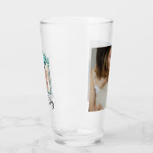 Je eerste Moederdag Rozen Groene takken Glas (Links)
