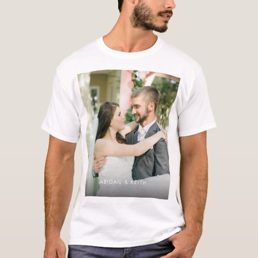 Je eigen aangepaste foto T-shirt toevoegen (Voorkant)
