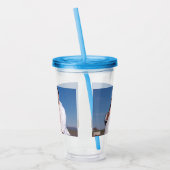 Je eigen aangepaste foto toevoegen acryl drinkbeker (Links)
