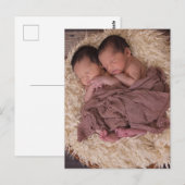 Je eigen aangepaste foto toevoegen briefkaart (Voorkant / Achterkant)