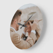 Je eigen aangepaste foto toevoegen grote klok (Hoek)