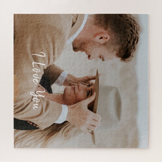 Je eigen aangepaste foto toevoegen legpuzzel (Horizontaal)